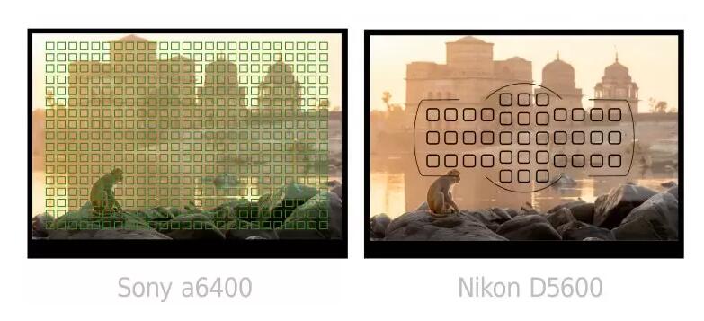 Nikon D5600 vs Sony a6400