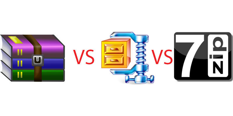 winzip or winrar or 7zip