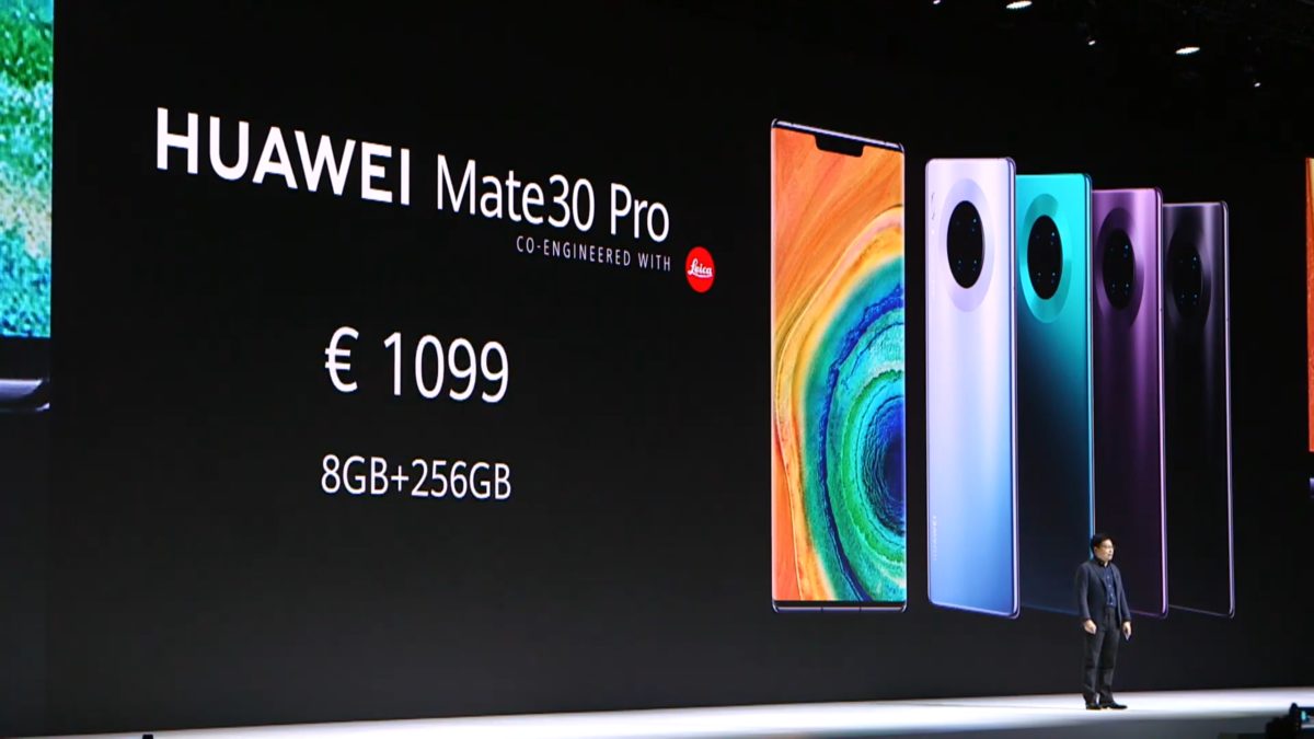 Huawei Mate 30 vs. Mate 30 Pro 